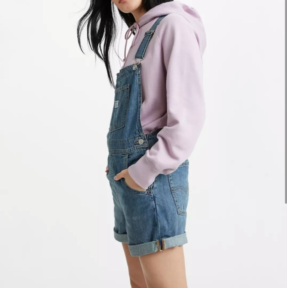 Levi's Denim - Levi's Vintage Overall Jeans Shorts